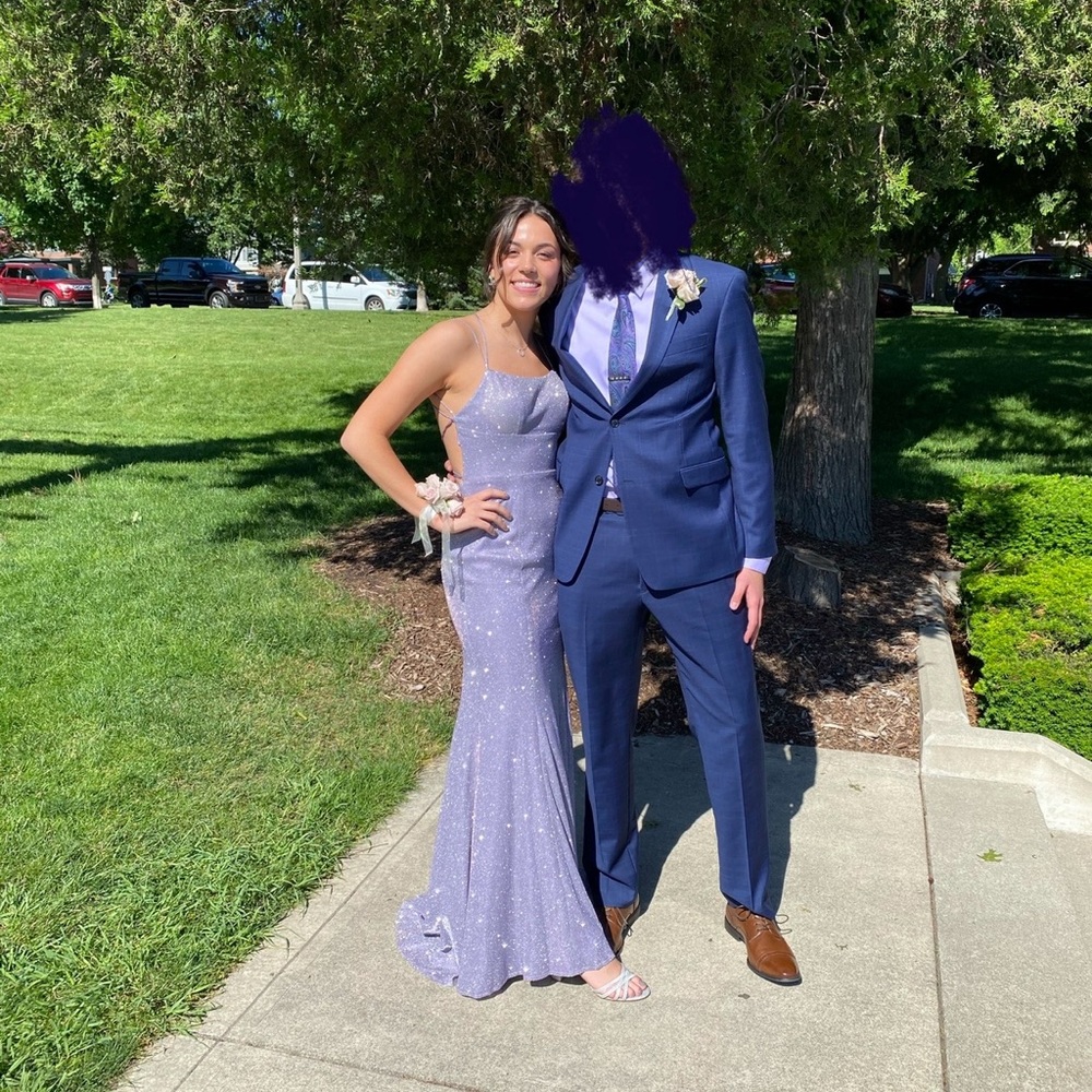 Lilac Prom Dress Size 10